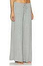 view 2 of 6 PANTALON LARGE DREAM RIB in Heather Grey