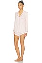 view 2 of 4 Gisele Pajama Set in Pale Pink & Fig