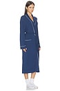view 3 of 4 PEIGNOIR LONG GISELE in Navy & Ivory
