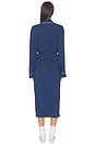 view 4 of 4 PEIGNOIR LONG GISELE in Navy & Ivory