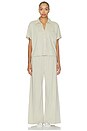 view 1 of 4 Pima Pant Pajama Set in Sandstone