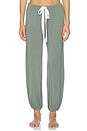 view 5 of 4 Gisele Slouchy Pajama Set in Desert Sage & Ivory