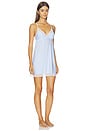 view 2 of 5 Isla Slip Dress in Regatta Stripe White & Summer Blue