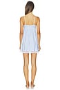 view 4 of 5 Isla Slip Dress in Regatta Stripe White & Summer Blue