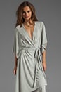 view 1 of 5 Madeleine Flutter Robe in Dove