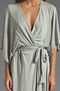 view 5 of 5 Madeleine Flutter Robe in Dove