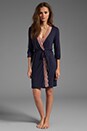 view 2 of 6 Mabel Robe in Deep Blue/French Nude in Deep Blue & French Nude