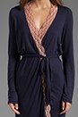 view 5 of 6 Mabel Robe in Deep Blue/French Nude in Deep Blue & French Nude