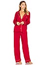 view 1 of 6 Gisele PJ Set in Cherry