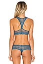 view 3 of 4 Colette Racerback Bralet in Stellar Blue