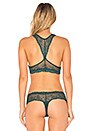 view 3 of 4 BRALETTE COLETTE RACERBACK in Evergreen