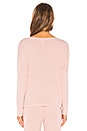 view 3 of 4 CAMISETA SLOUCHY HEATHER in Cashmere Rose