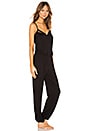 view 2 of 3 Lucie Button Down Jumpsuit in Black