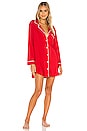 view 1 of 3 LENCERÍA GISELE SLEEPSHIRT in Haute Red