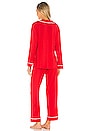 view 3 of 3 Gisele Boxed Long PJ Set in Haute Red