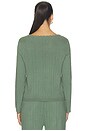 view 4 of 6 GILET MAILLE POINTELLE POINTELLE CARDIGAN in Desert Sage