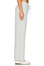 view 3 of 6 Cozy Time Wide Leg Pant in Light Heather Grey