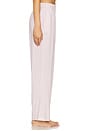 view 3 of 6 Nautico Boxer Pant in Pale Mauve & White