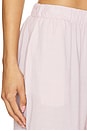 view 6 of 6 Nautico Boxer Pant in Pale Mauve & White