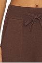 view 6 of 6 Recycled Sweater Pant in Chocolate