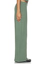 view 3 of 6 Pointelle Straight Leg Pant in Desert Sage
