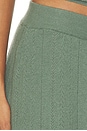 view 6 of 6 Pointelle Straight Leg Pant in Desert Sage