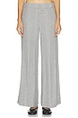 view 1 of 6 Variegated Rib Pant in Dark Heather Grey