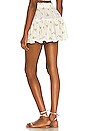view 3 of 4 Nellie Nostalgia Garden Skirt in Cloud