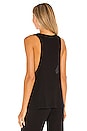 view 3 of 4 Elon Muscle Tank in Black