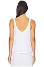 view 3 of 4 Linen Blend V Neck Cami in Off White