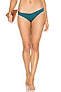 view 1 of 4 So Solid Annia Bikini Bottom in Palma Green