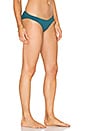view 2 of 4 So Solid Annia Bikini Bottom in Palma Green