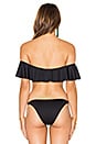 view 4 of 5 So Solid Margarita Bikini Top in Black