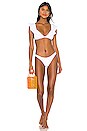 view 4 of 5 Waves Graziela Bikini Top in White