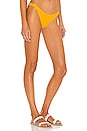 view 2 of 4 Alta Mare Dree Bikini Bottom in Golden Yellow