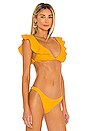 view 2 of 4 Alta Mare Graziela Bikini Top in Golden Yellow
