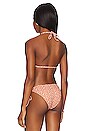 view 3 of 4 TOP BIKINI NESSA in Redwood & Sand