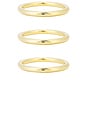 view 5 of 7 CONJUNTO DE PULSEIRAS in Gold
