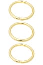 view 6 of 7 CONJUNTO DE PULSEIRAS in Gold