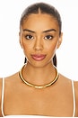 view 4 of 4 Cylinder Collar in Gold