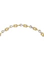 view 3 of 4 Slipknot Link Necklace in Silver & Gold