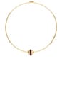 view 1 of 2 Pav? Lenox Collar Necklace in Gold & Carnelian