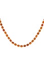 view 2 of 2 COLLAR LARGO MARCY in Gold, Carnelian, & Amber
