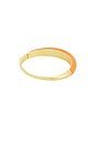 view 3 of 4 Callie Cuff Bracelet in Amber & Aragonite