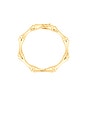 view 2 of 4 Bambu Bangle Bracelet in Gold