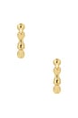 view 3 of 3 Bambu Hoops in Gold