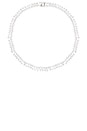 view 1 of 2 Marquise Riviera Necklace in Silver