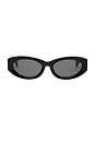 view 1 of 3 GAFAS DE SOL MARGAUX in Black