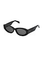 view 2 of 3 GAFAS DE SOL MARGAUX in Black