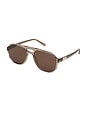 view 2 of 3 GAFAS DE SOL CLEMENCE  in Oyster Brown
